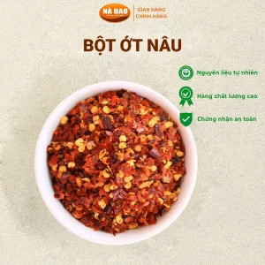 Bột ớt nâu